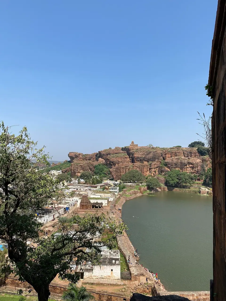 Badami Cave Temples, lakes near Bengaluru